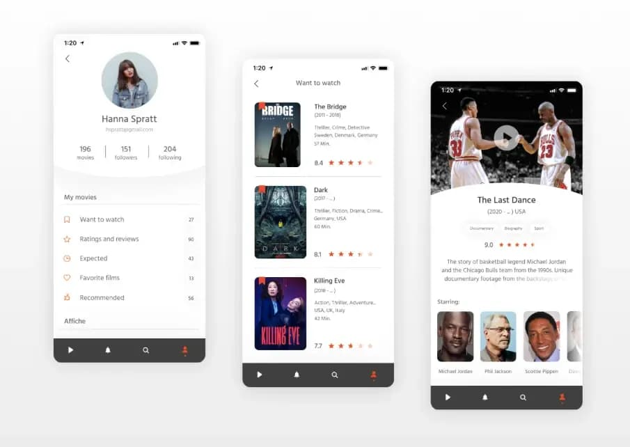 user profile customization for app like dramabox